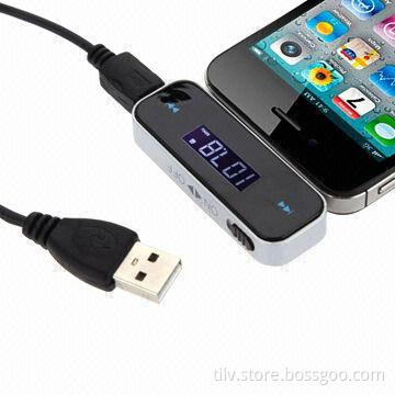 Fashionable Car FM Transmitter for Samsung/for iPhone